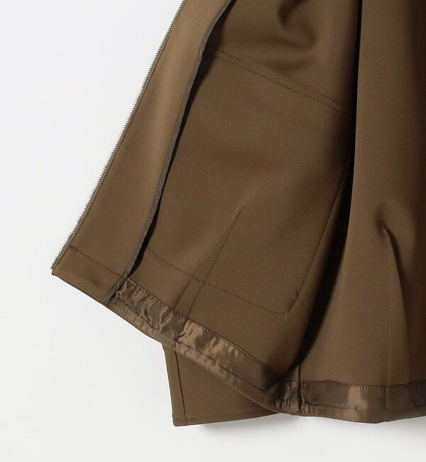 quaranciel「《予約》quaranciel:〈洗濯機可能〉ダンボール ノーカラー コンパクト ブルゾン」|ブルゾン・スタジャン|