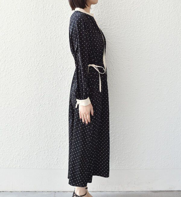 SHIPS Colors 「《予約》SHIPS Colors:〈手洗い可能〉配色 ギャザー ワンピース 2◆」|ワンピース|