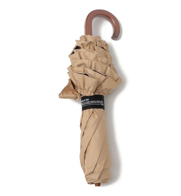 SHIPS Colors 「《予約》assa:BODYWRAP フリル 折り畳み傘 (晴雨兼用・親骨55cm)◆」|傘|