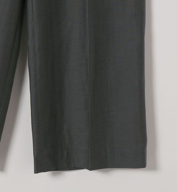 quaranciel「《予約》quaranciel:〈洗濯機可能〉リネン ミックス ハイウエスト ワイド パンツ」|その他|