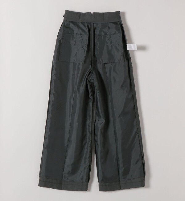 quaranciel「《予約》quaranciel:〈洗濯機可能〉リネン ミックス ハイウエスト ワイド パンツ」|その他|