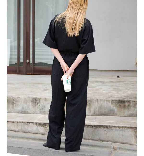 OUTDOOR PRODUCTS Usual Things「≪予約≫ダブルポケットVネックオールインワン」|オールインワン|