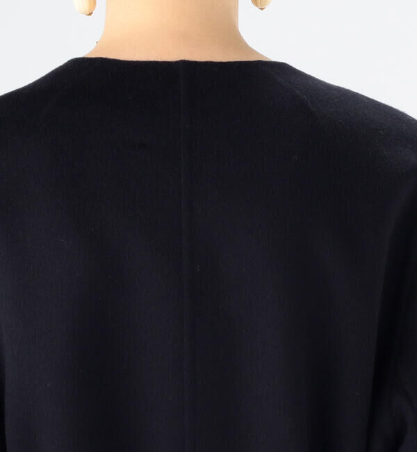 Ballsey「プレミアムウールリバー ノーカラーコート」|ノーカラーコート|