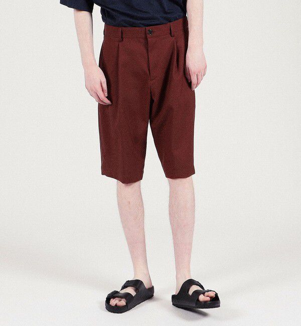 CABaN「CABaN ウォッシャブルウール ワンタックショートパンツ」|その他|