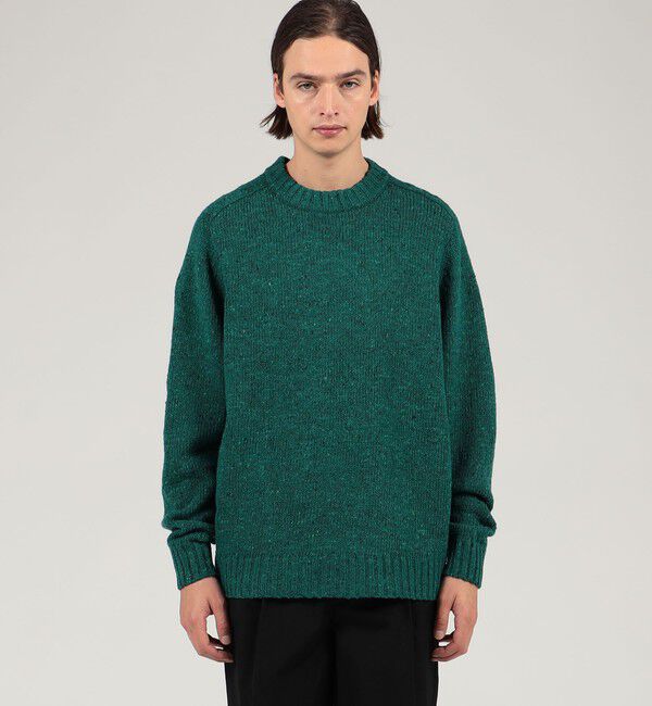 CABaN「CABaN ウールネップ クルーネックプルオーバー」|ニット・セーター|