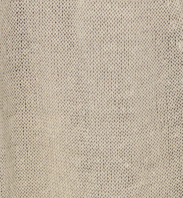 GALERIE VIE「リネンコード Ｖネックカーディガン」|ニット・セーター|