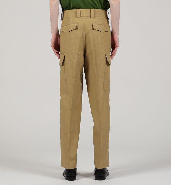 TOMORROWLAND MENS「60リネン カーゴパンツ」|カーゴ|