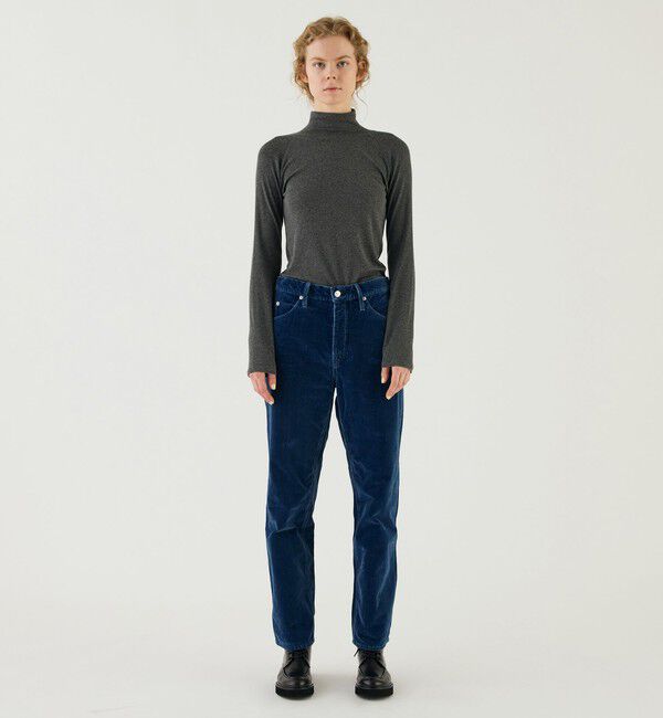 GALERIE VIE「ベルベットインディゴ ストレートパンツ」|その他|