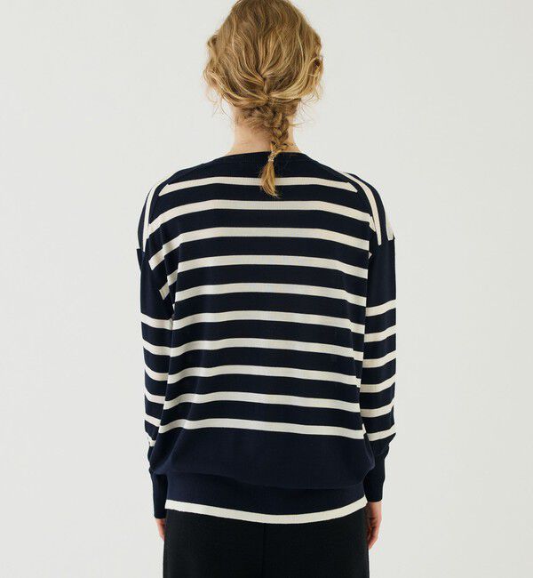 GALERIE VIE「プレーンウール Vネックプルオーバー」|ニット・セーター|