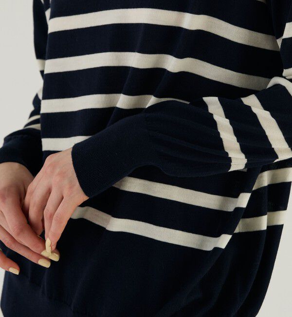 GALERIE VIE「プレーンウール Vネックプルオーバー」|ニット・セーター|