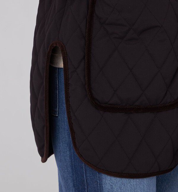 MACPHEE「キルティング クルーネックジレ」|ダウンベスト・ベスト|