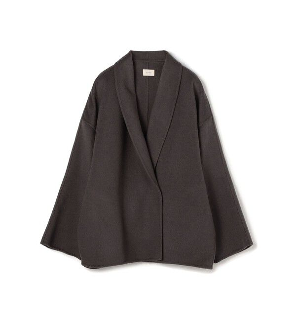 DES PRES「ダブルフェイスメルトンビーバー ショートコート」|その他|15 グレー