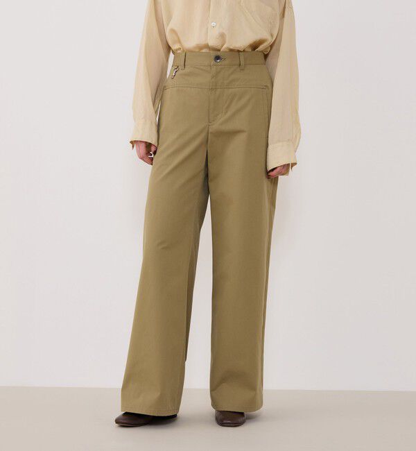 GALERIE VIE「モイストコットン セミワイドパンツ」|その他|