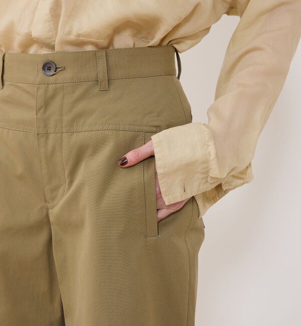 GALERIE VIE「モイストコットン セミワイドパンツ」|その他|