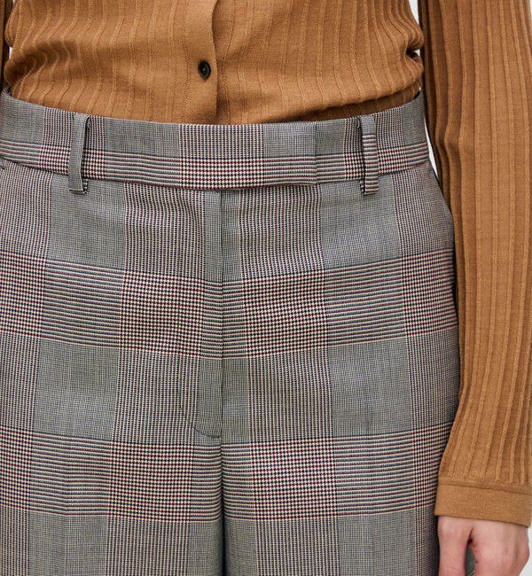 TOMORROWLAND collection「マルチグレンチェック ストレートパンツ」|その他|