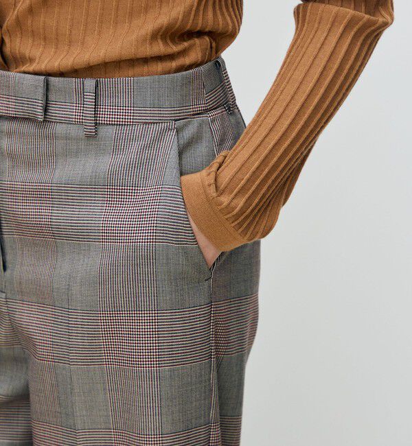 TOMORROWLAND collection「マルチグレンチェック ストレートパンツ」|その他|