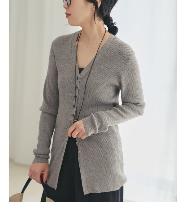 追加予約》vis/silk mix カーディガン（Plage）｜ルミネのファッション