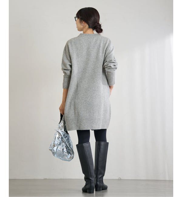 WEB限定/追加》ウールカシミヤ チュニックワンピース（IENA）｜ルミネ