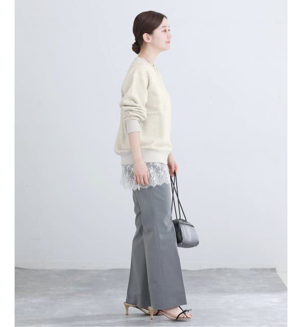 IENA「《追加2予約》LOOPWHEELER for IENA 別注 C/N SWEAT スウェット」|スウェット・ジャージ|