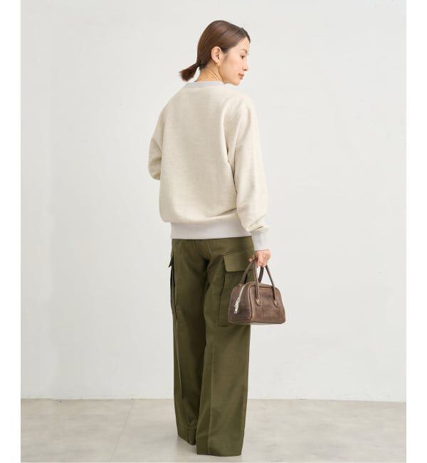 IENA「《追加2予約》LOOPWHEELER for IENA 別注 C/N SWEAT スウェット」|スウェット・ジャージ|