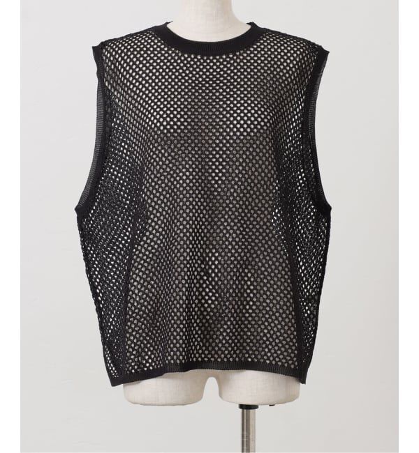 journal standard luxe「《予約》メッシュアミ ベスト」|ベスト・ジレ|