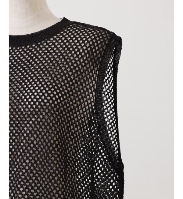 journal standard luxe「《予約》メッシュアミ ベスト」|ベスト・ジレ|