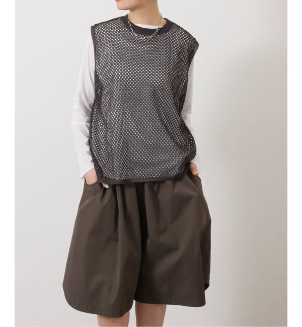 journal standard luxe「《予約》メッシュアミ ベスト」|ベスト・ジレ|