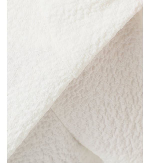 NOBLE「《追加予約》ボリュームスリーブドビーブラウス」|シャツ・ブラウス|