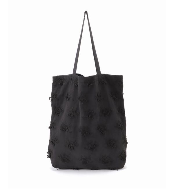 Spick and Span「《予約》crinkle crinkle crinkle 別注3D embroidery TOTE*」|トートバッグ|