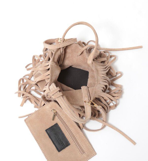 NOLLEY'S「【AULENTTI/ オーレンティ】スエードフリンジバッグ」|ショルダー・メッセンジャー|