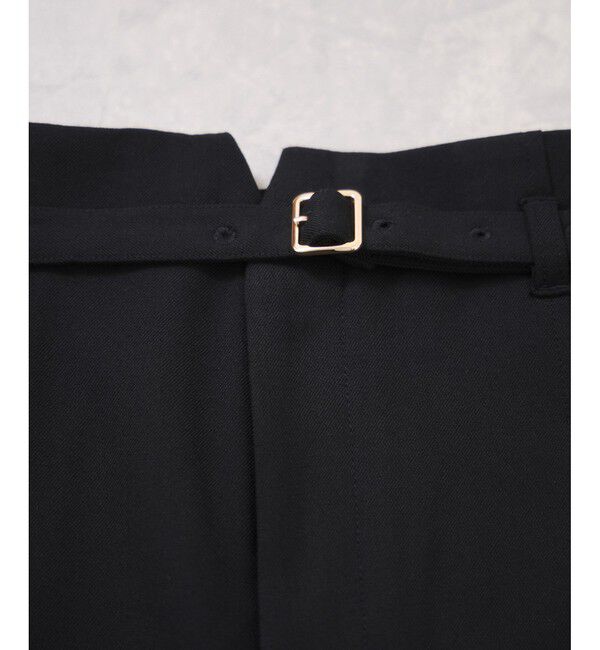 VIS「Hot Beautyベルテッドスリムストレートパンツ/イージーケア」|チノ|