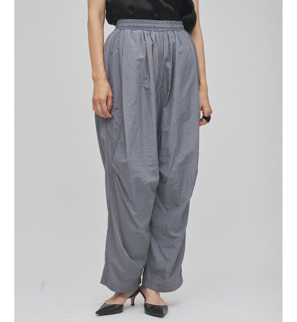  「【umbro&times;Whim Gazette】 トラックパンツ」|チノ|グレー