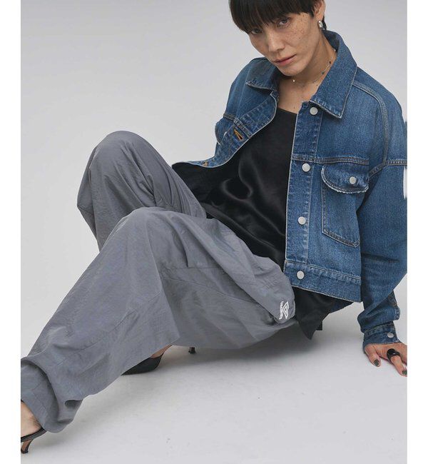  「【umbro&times;Whim Gazette】 トラックパンツ」|チノ|