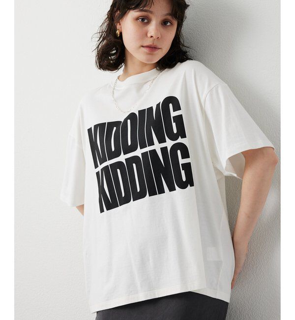  「KIDDINGロゴTシャツ」|Tシャツ・カットソー|