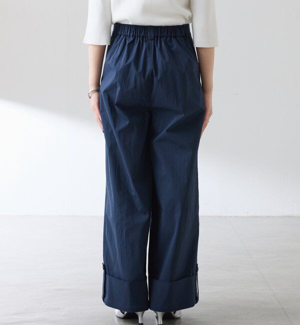  「ロールアップワイドパンツ」|チノ|