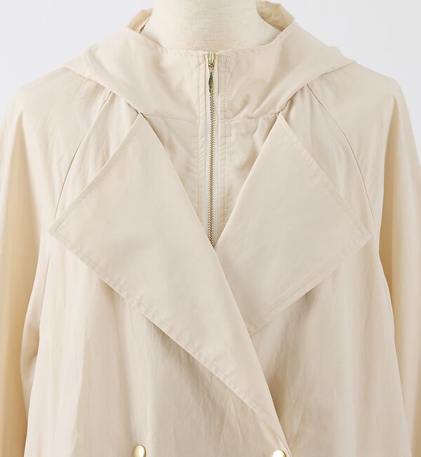 collex「レイヤード風ジップアップコート【予約】」|ブルゾン・スタジャン|