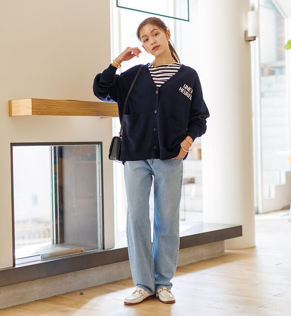 Rouge vif「【RED CARD/レッドカード】One-Day ルーズストレート デニム」|デニム|