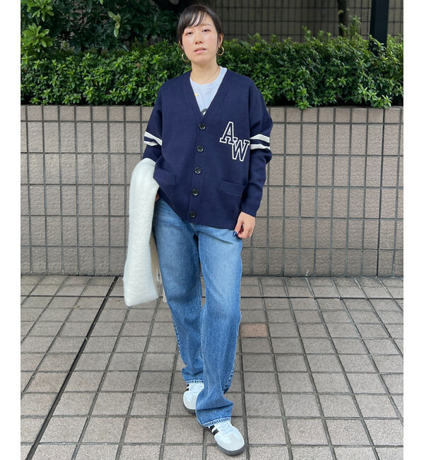 Rouge vif「【RED CARD/レッドカード】One-Day ルーズストレート デニム」|デニム|