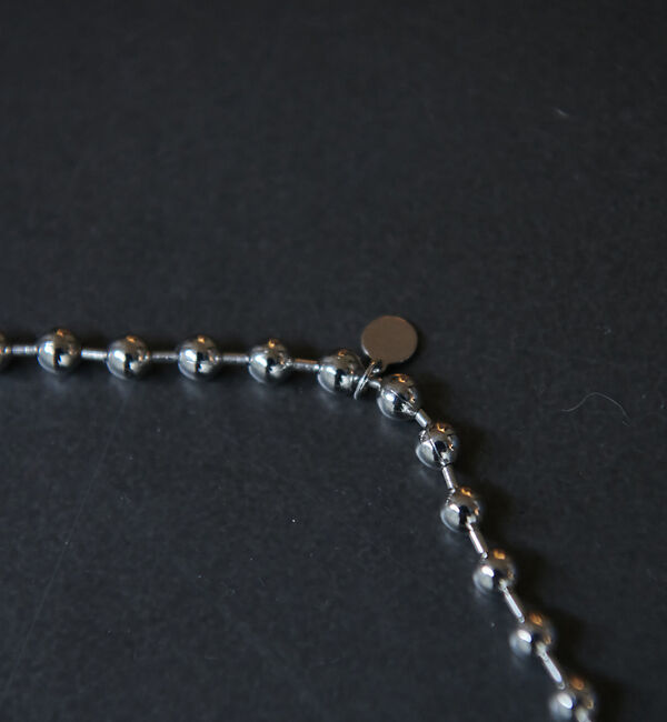 Rouge vif「【LEEADA/リーダ 】ハートボールチェーンネックレス」|ネックレス|