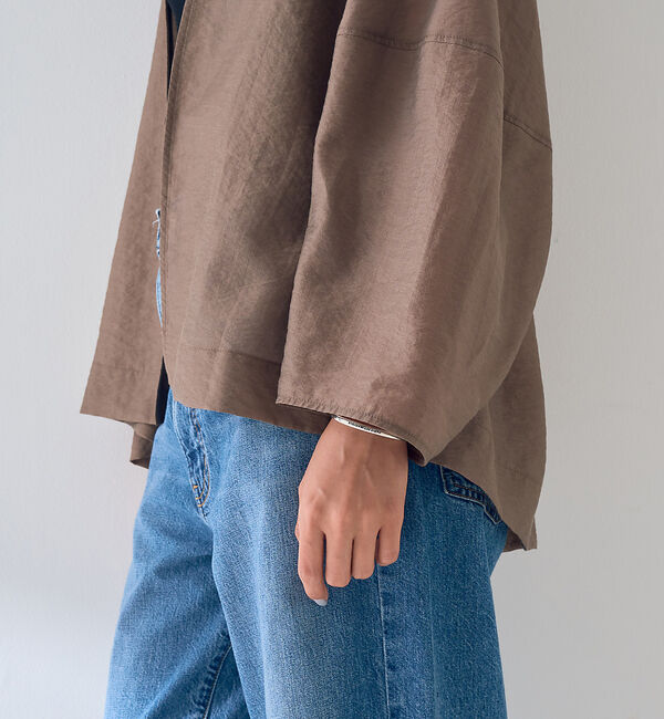 Rouge vif「はおりシアーシャツジャケット」|シャツ・ブラウス|