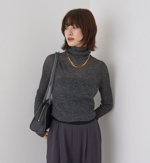 Rouge vif「【人気追加】ストレッチダンボールタックワイドパンツ」|その他|