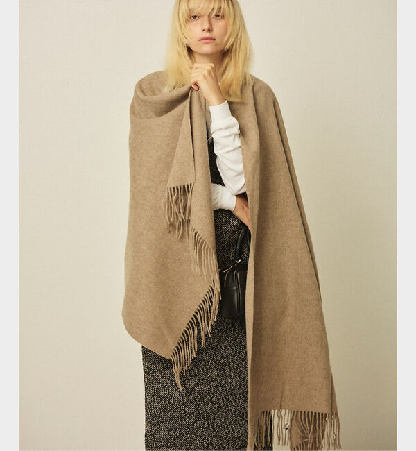 Rouge vif「【定番人気】【2025AW新作】【TWEEDMILL/ツイードミル】大判ストール」|マフラー|