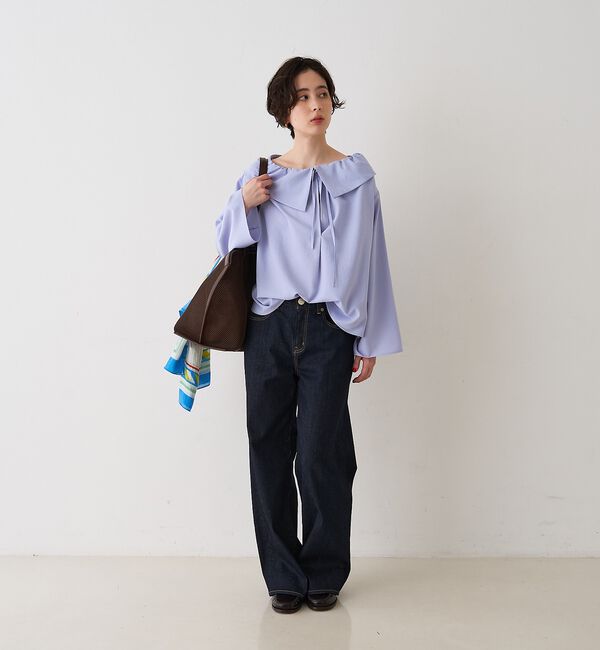 Rouge vif「【manipuri/マニプリ】カクテル コットンシルクストール 120&times;120」|マフラー|