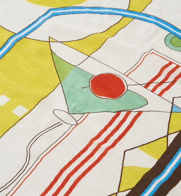 Rouge vif「【manipuri/マニプリ】カクテル コットンシルクストール 120&times;120」|マフラー|