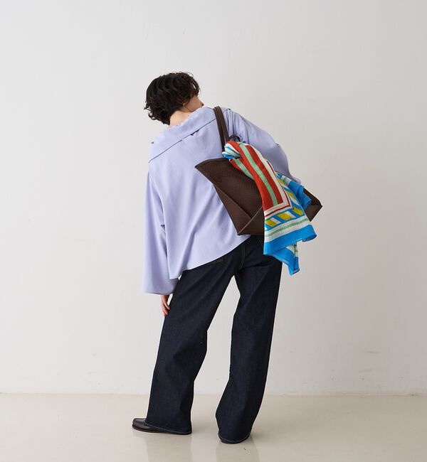 Rouge vif「【manipuri/マニプリ】カクテル コットンシルクストール 120&times;120」|マフラー|