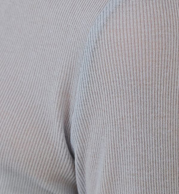 qualite「シアーテレコロングスリーブT」|Tシャツ・カットソー|