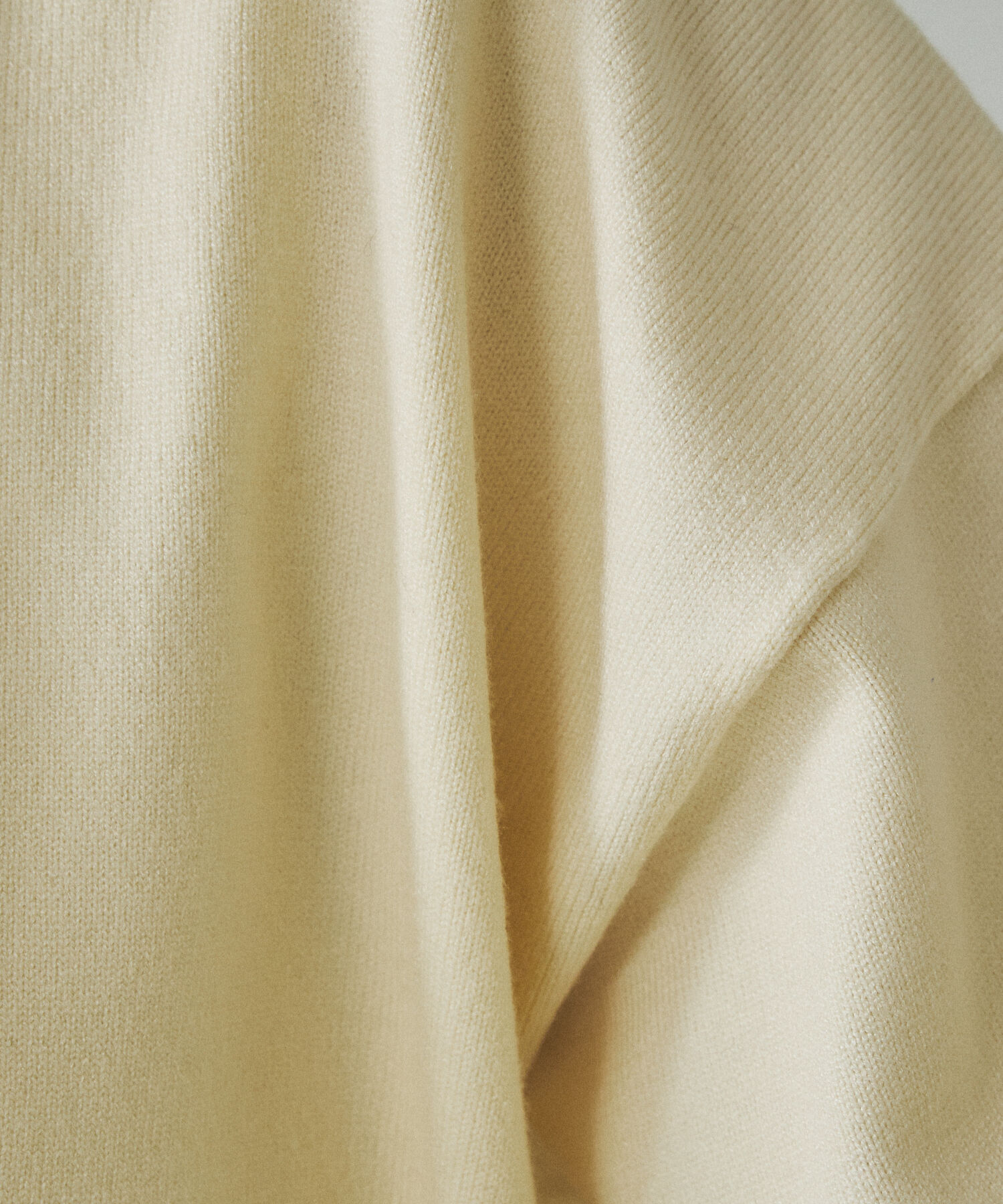 qualite「バイカラーハイネックプルオーバー」|ニット・セーター|