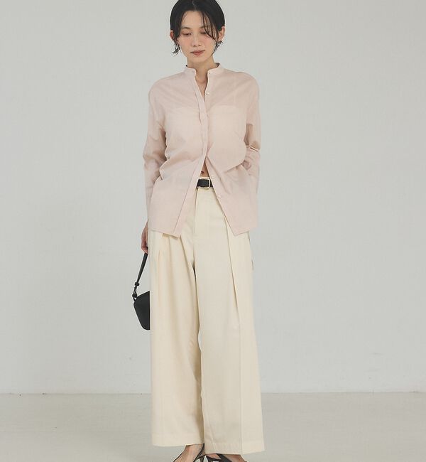 qualite「ウエストドロストシャツ」|シャツ・ブラウス|