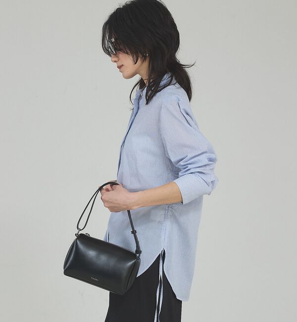 qualite「ウエストドロストシャツ」|シャツ・ブラウス|