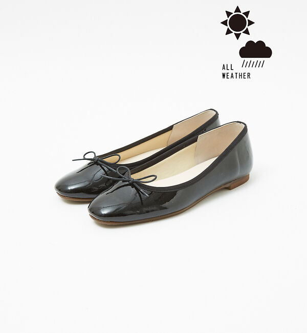 AU BANNISTER「【販売店舗限定/晴雨兼用】バレエシューズ」|レインシューズ|ブラック系その他1